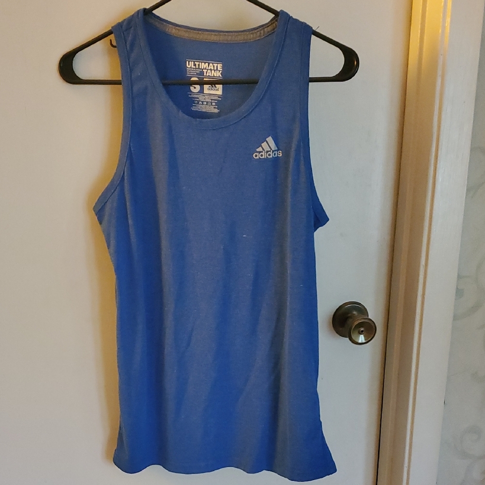 Adidas Ultimate Blue Sleeveless Top